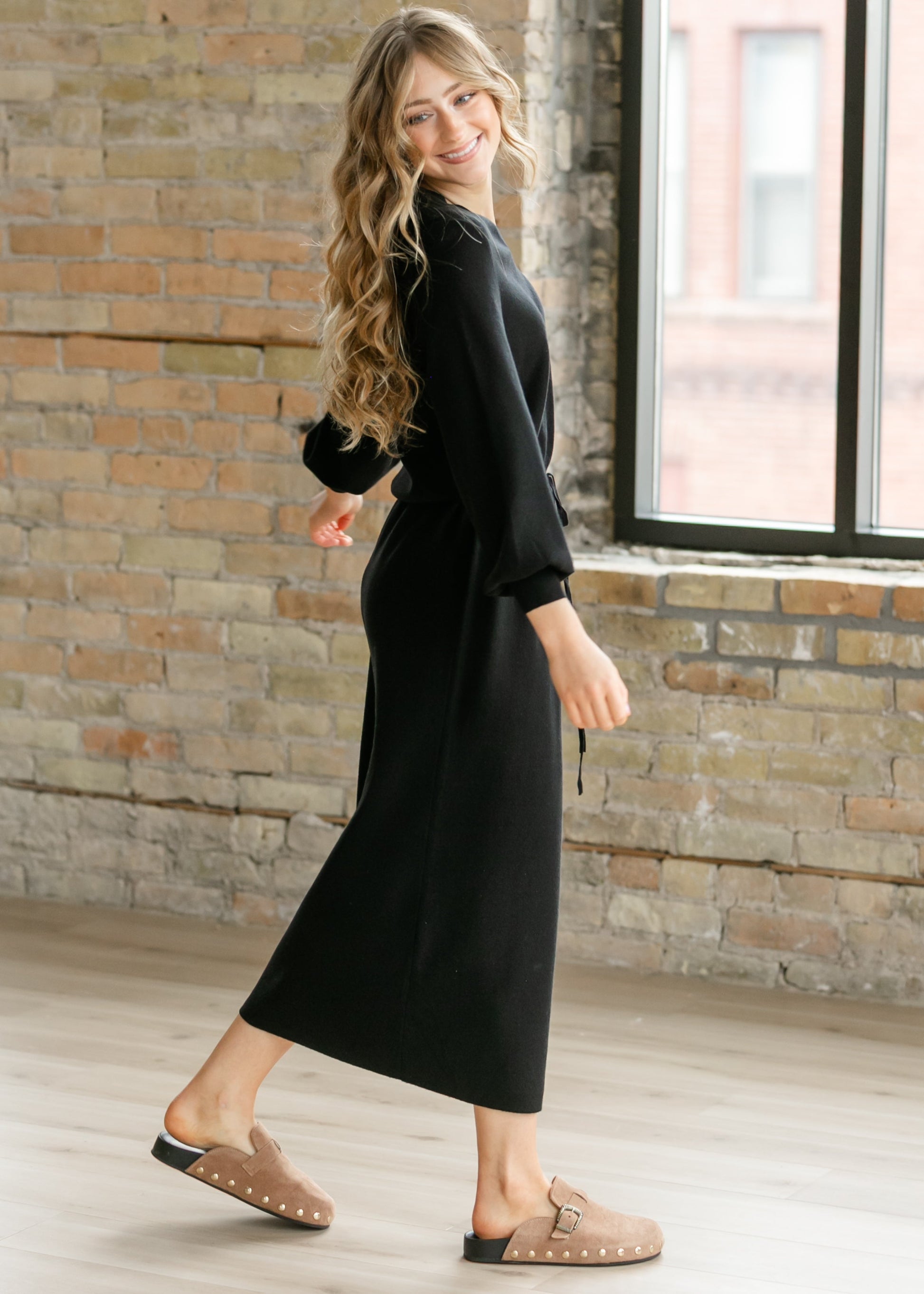 Wren Sweater Midi Dress IC Dresses