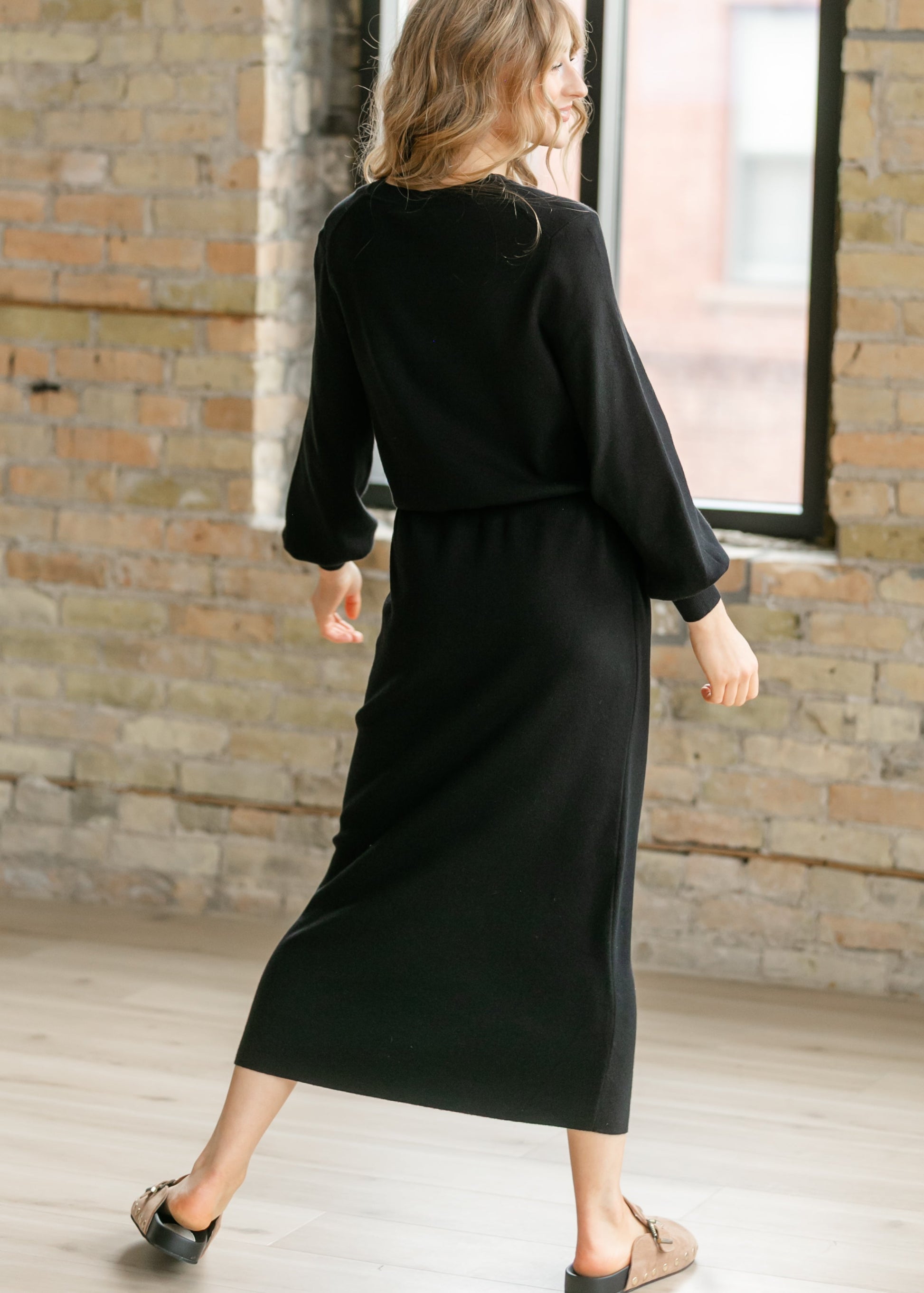 Wren Sweater Midi Dress IC Dresses