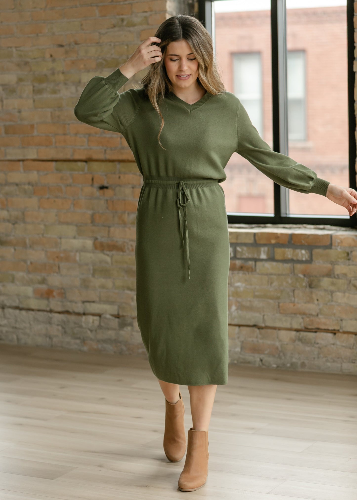 Wren Sweater Midi Dress IC Dresses