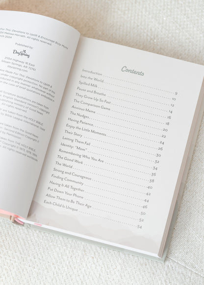 You Are Made For This: Devotional for Moms Gifts