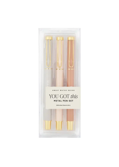 You Got This Metal Pen Set Gifts