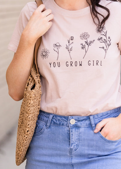 You Grow Girl Graphic Tee - FINAL SALE FF Tops
