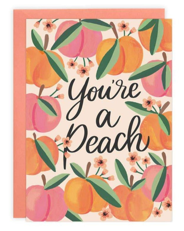 You're a Peach Greeting Card FF Home + Lifestyle