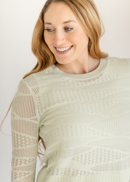 Yuki Knit Sweater FF Tops