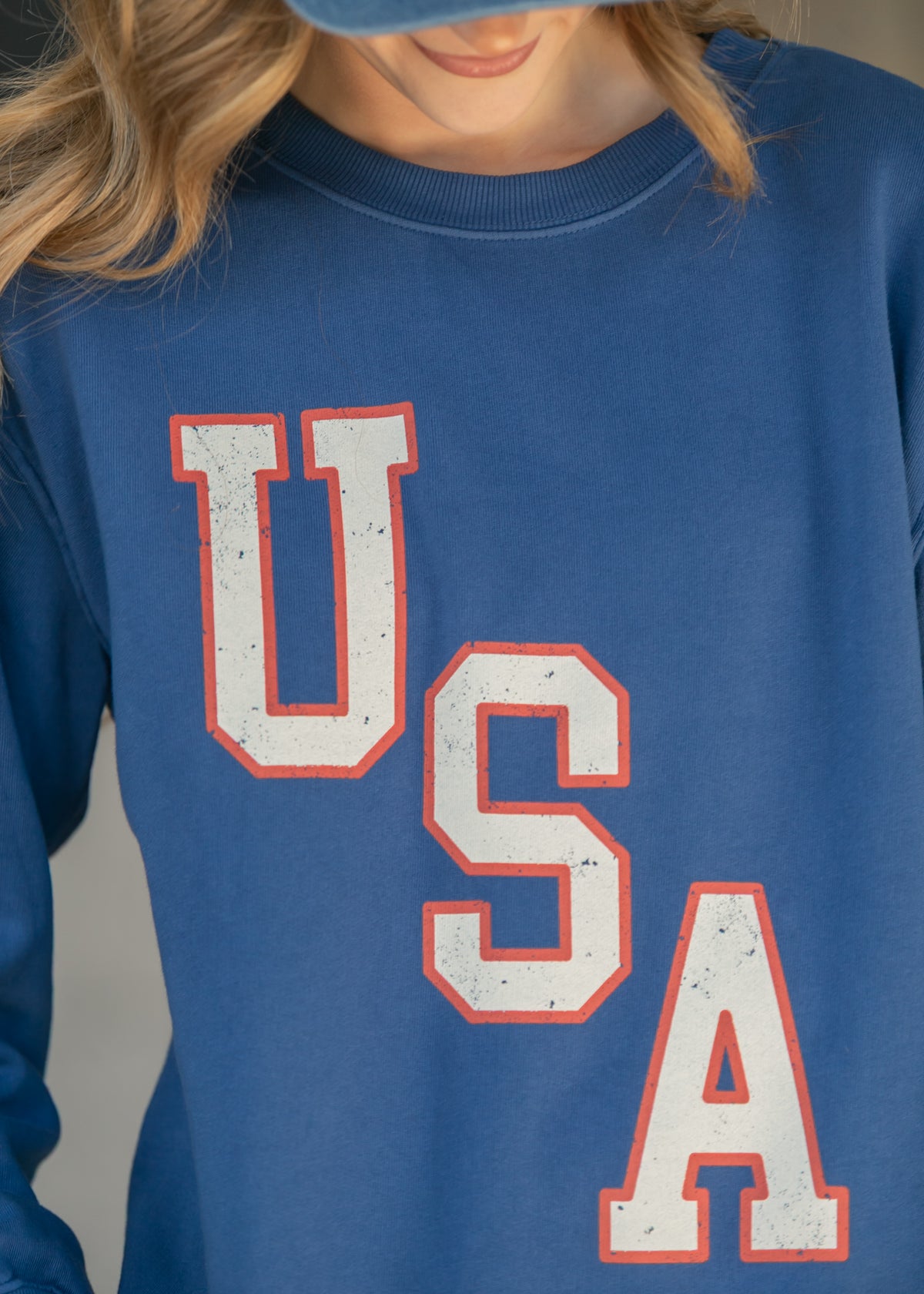 Z Supply® Americana Boyfriend Sweatshirt FF Tops