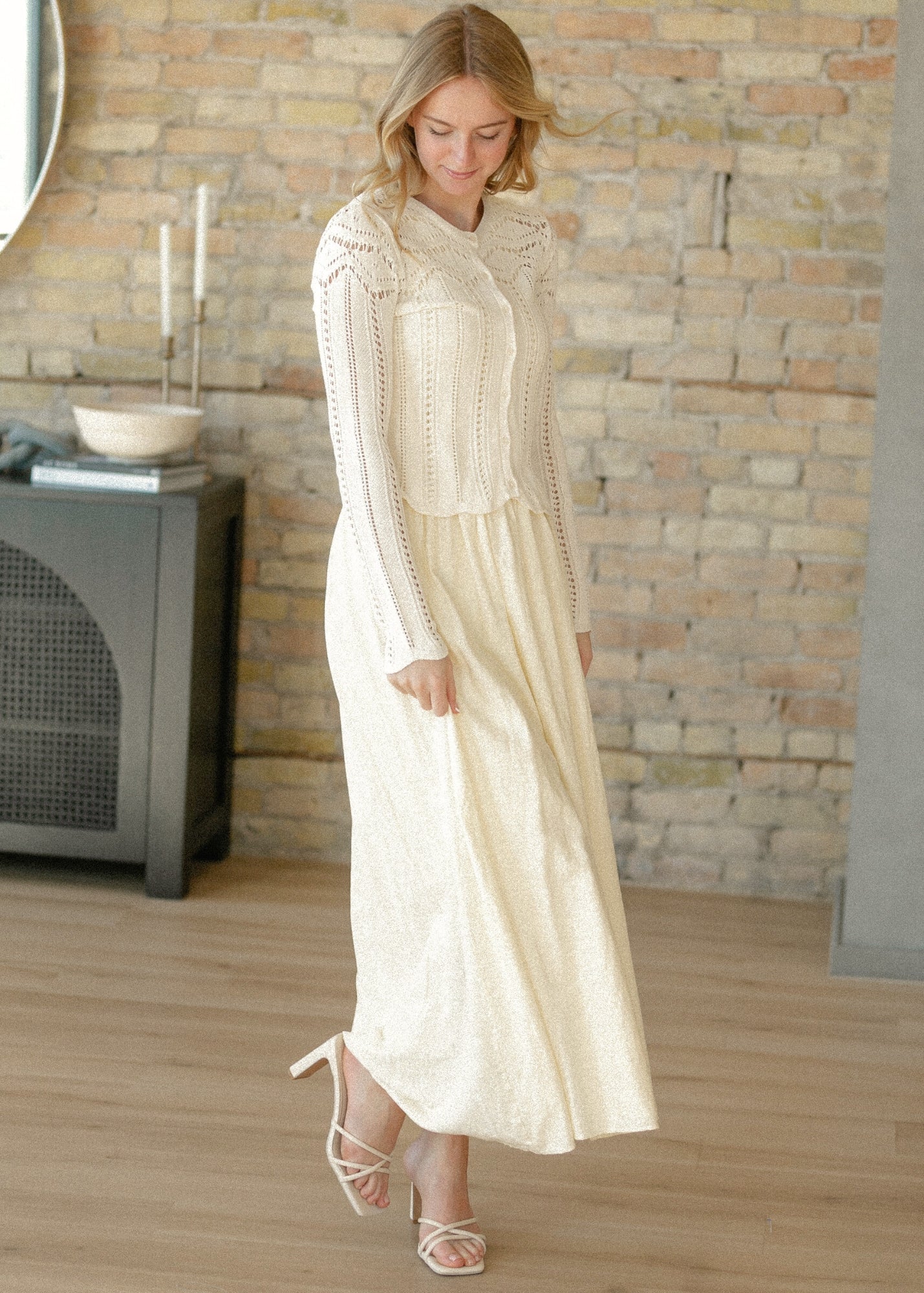 Z Supply® Cloud Alycia Crochet Sweater FF Tops