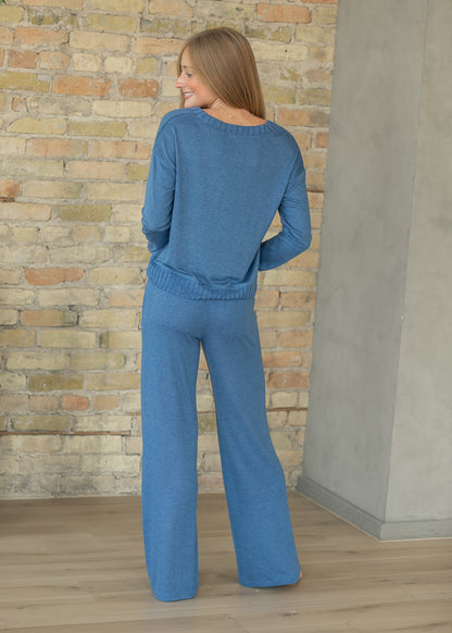 Z Supply® Dawn Navy Ultra Soft Pant FF Pants