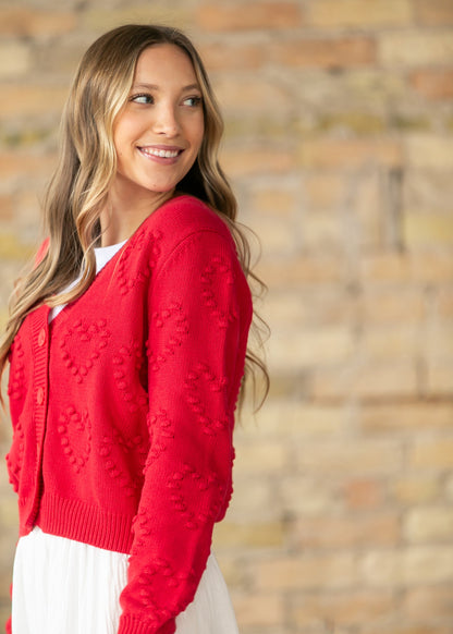 Z Supply® Embossed Heart Stitch Cardigan FF Layering Essentials