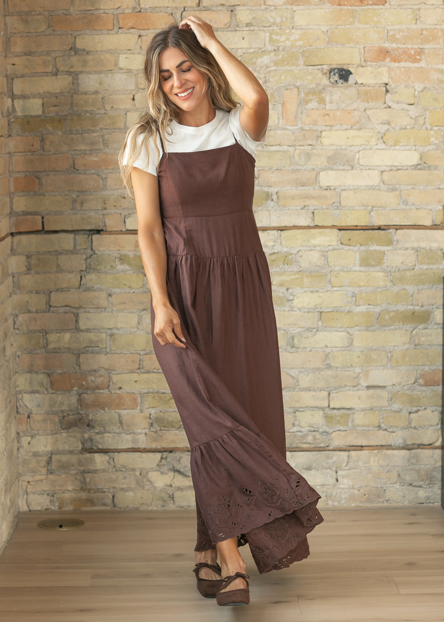 Z Supply® Esti Embroidered Maxi Dress FF Dresses