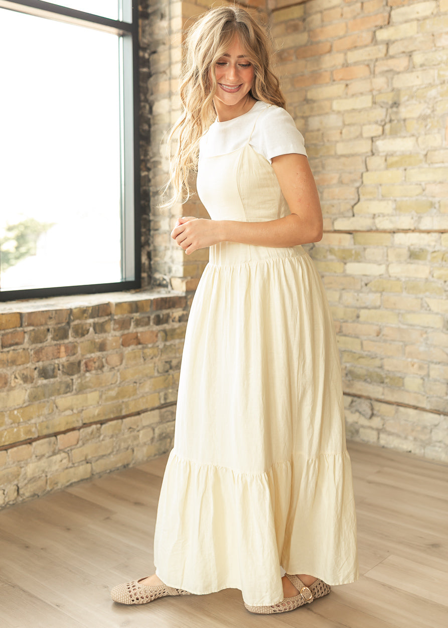 Z Supply® Georgie Sleeveless Tailored Maxi Dress FF Dresses
