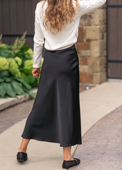 Z Supply® Izabel Luxe Satin Skirt FF Skirts