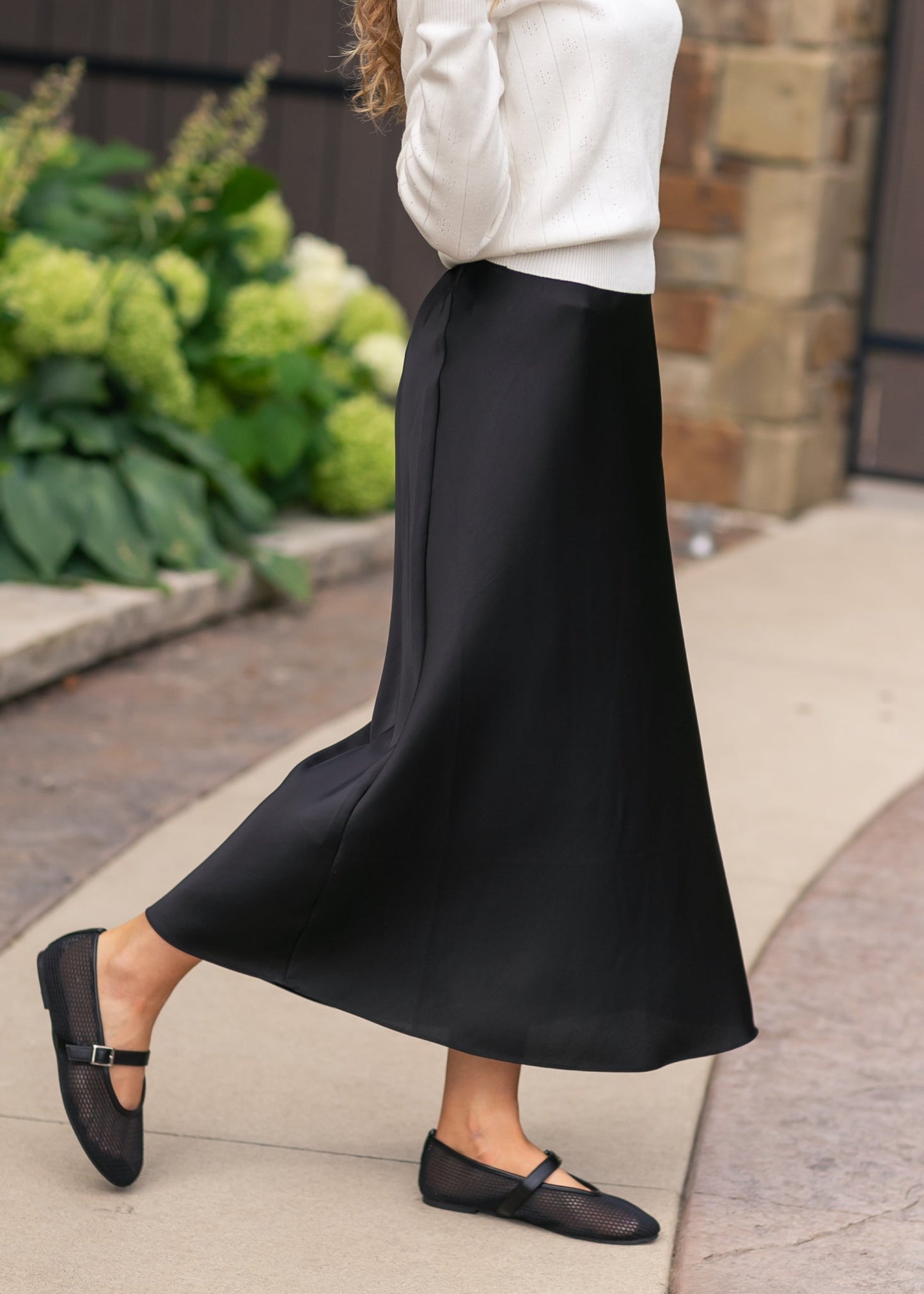 Z Supply® Izabel Luxe Satin Skirt FF Skirts