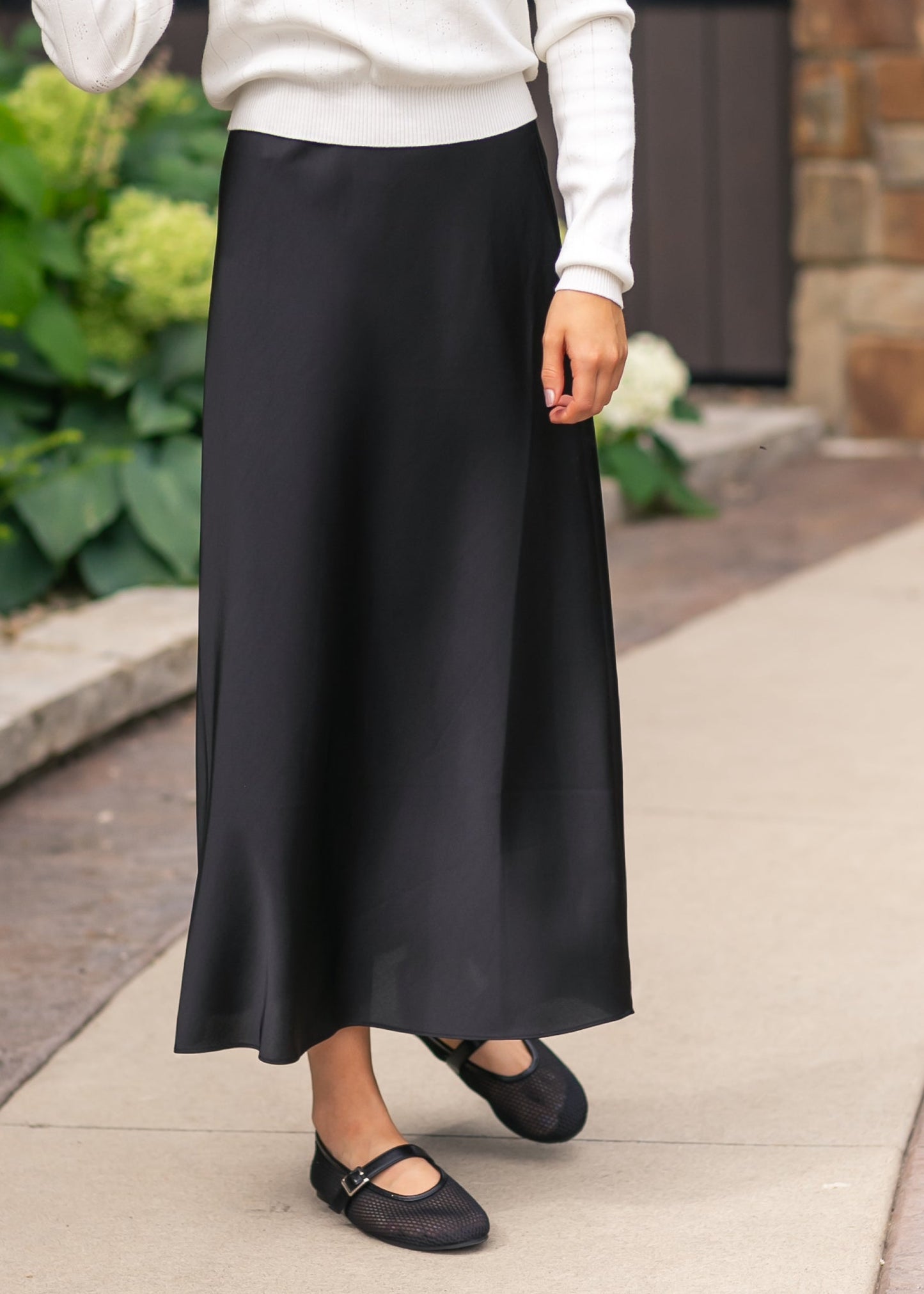 Z Supply® Izabel Luxe Satin Skirt FF Skirts
