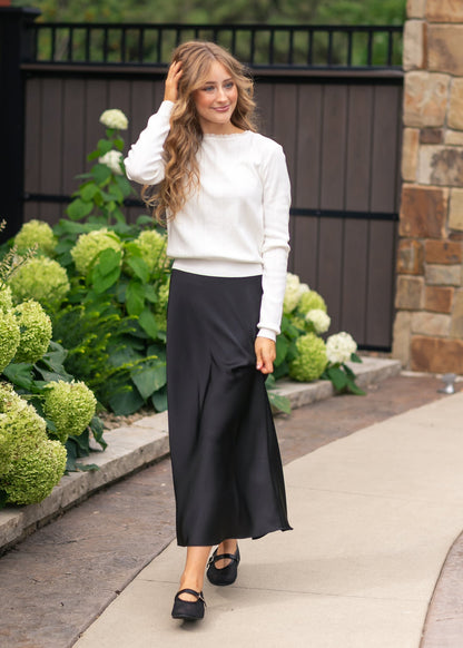 Z Supply® Izabel Luxe Satin Skirt FF Skirts