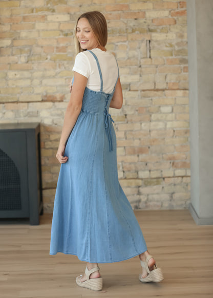 Z Supply® Leonora Chambray Midi Dress FF Dresses