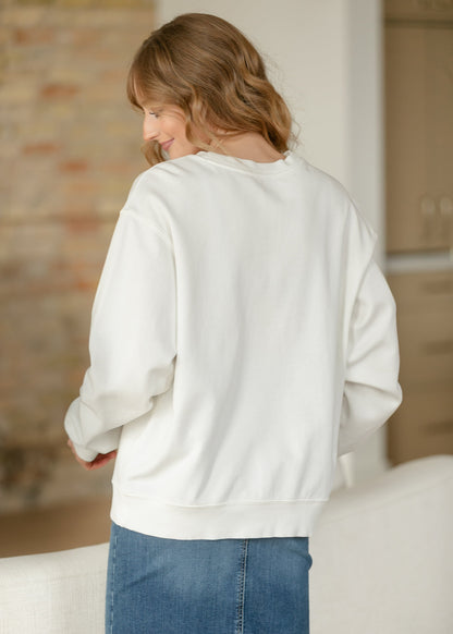 Z Supply® Malibu Boyfriend Sweatshirt FF Tops