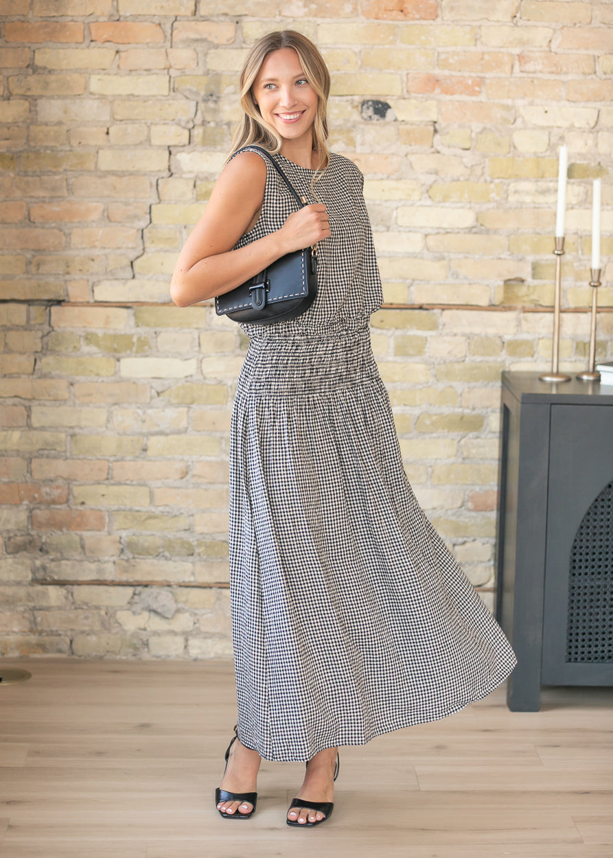 Z Supply® Merit Sleeveless Gingham Top FF Tops