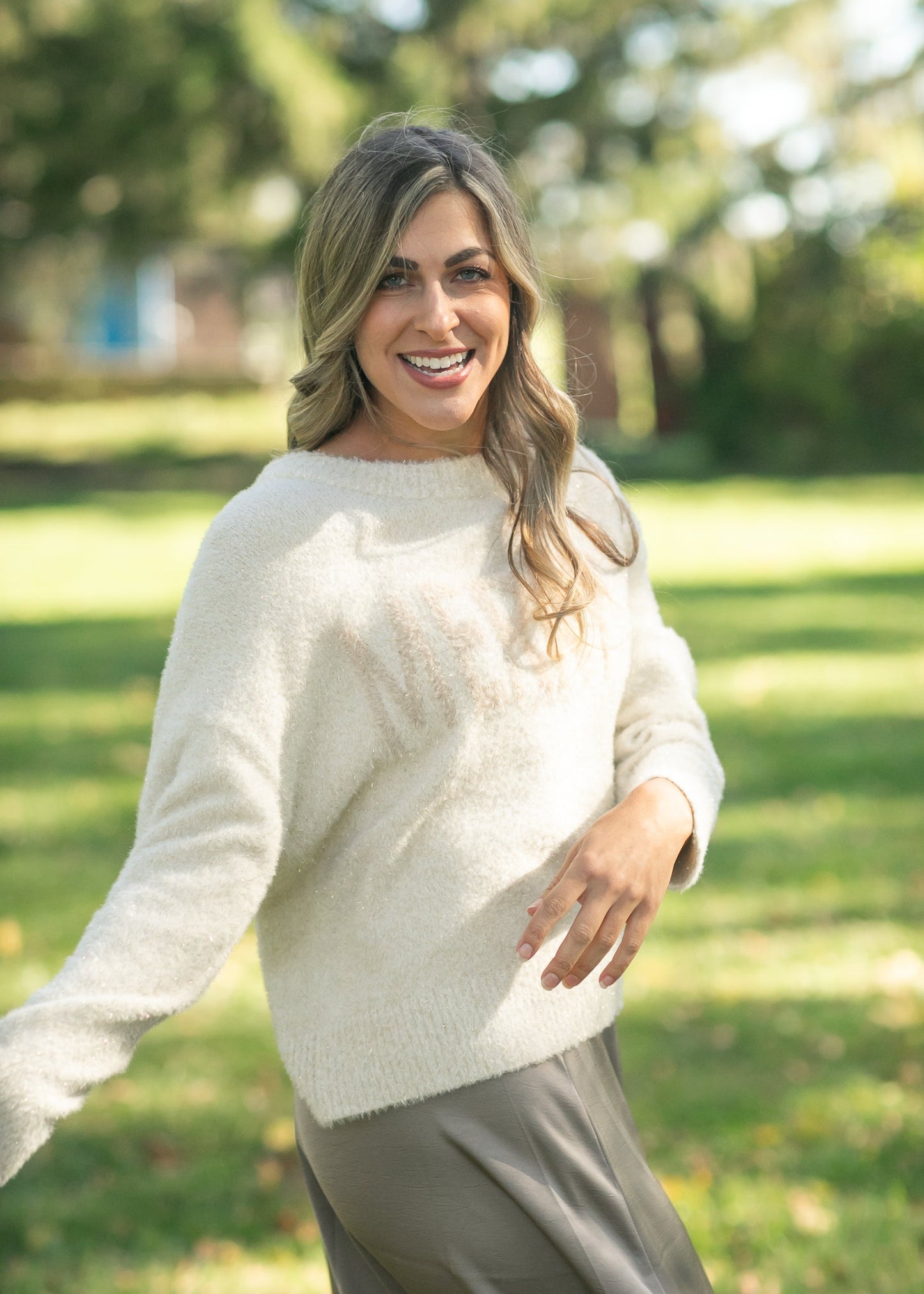 Z Supply® Merry Gold Sweater FF Tops