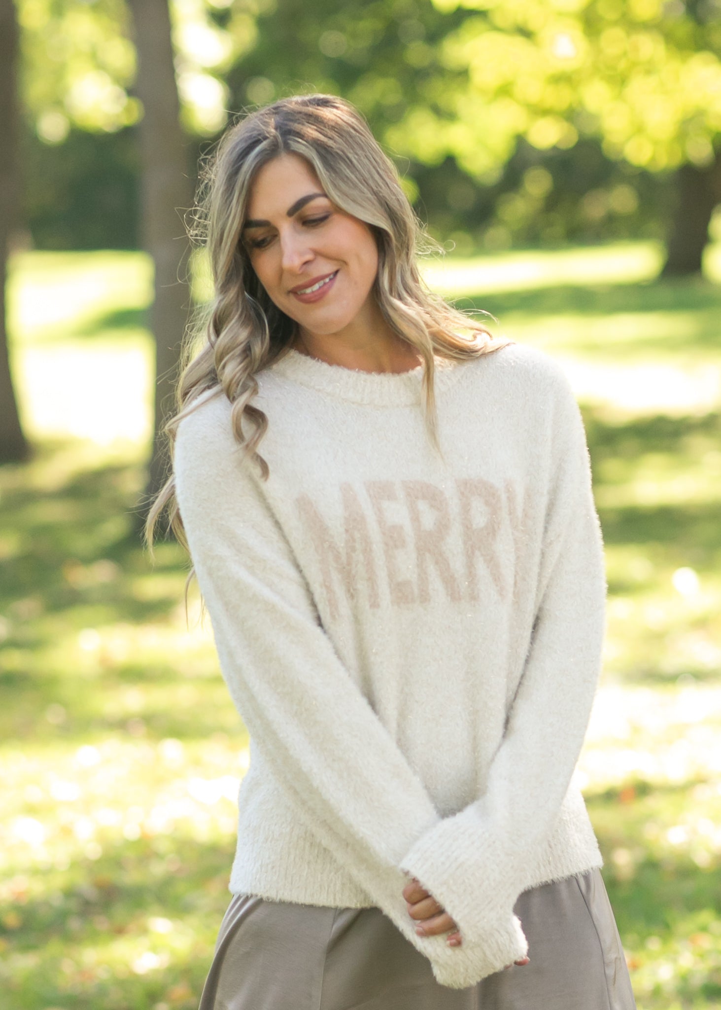 Z Supply® Merry Gold Sweater FF Tops