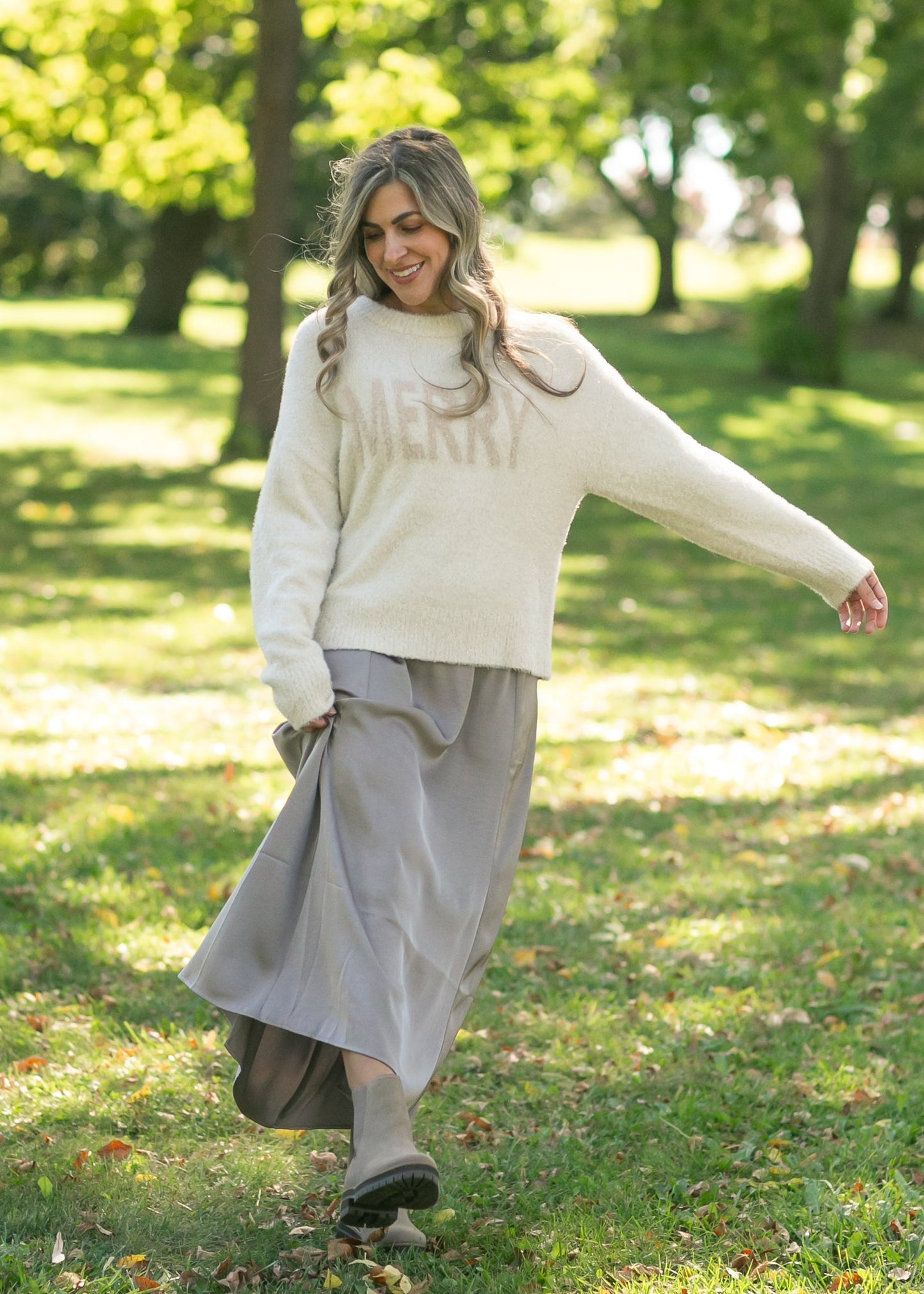 Z Supply® Merry Gold Sweater FF Tops