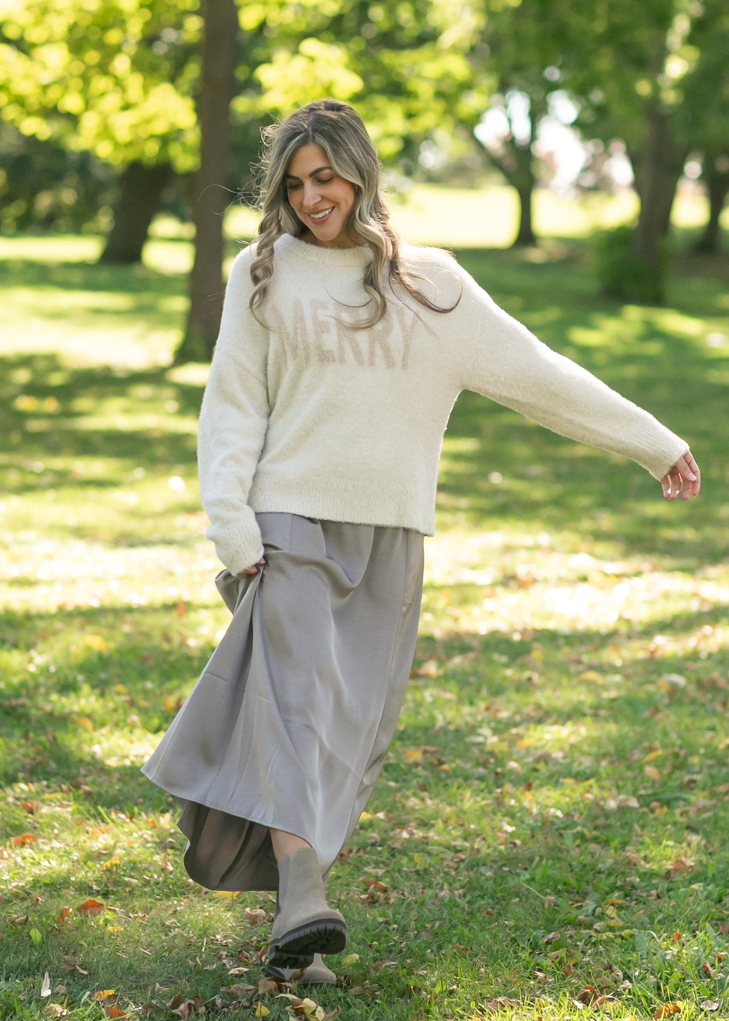 Z Supply® Merry Gold Sweater FF Tops