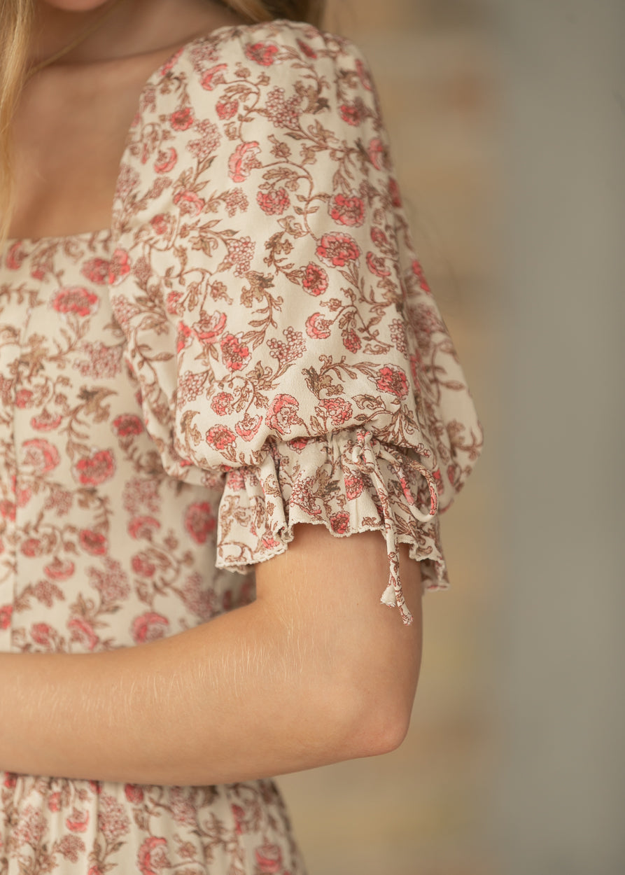 Z Supply® Moira Floral Top & Skirt Set FF Tops