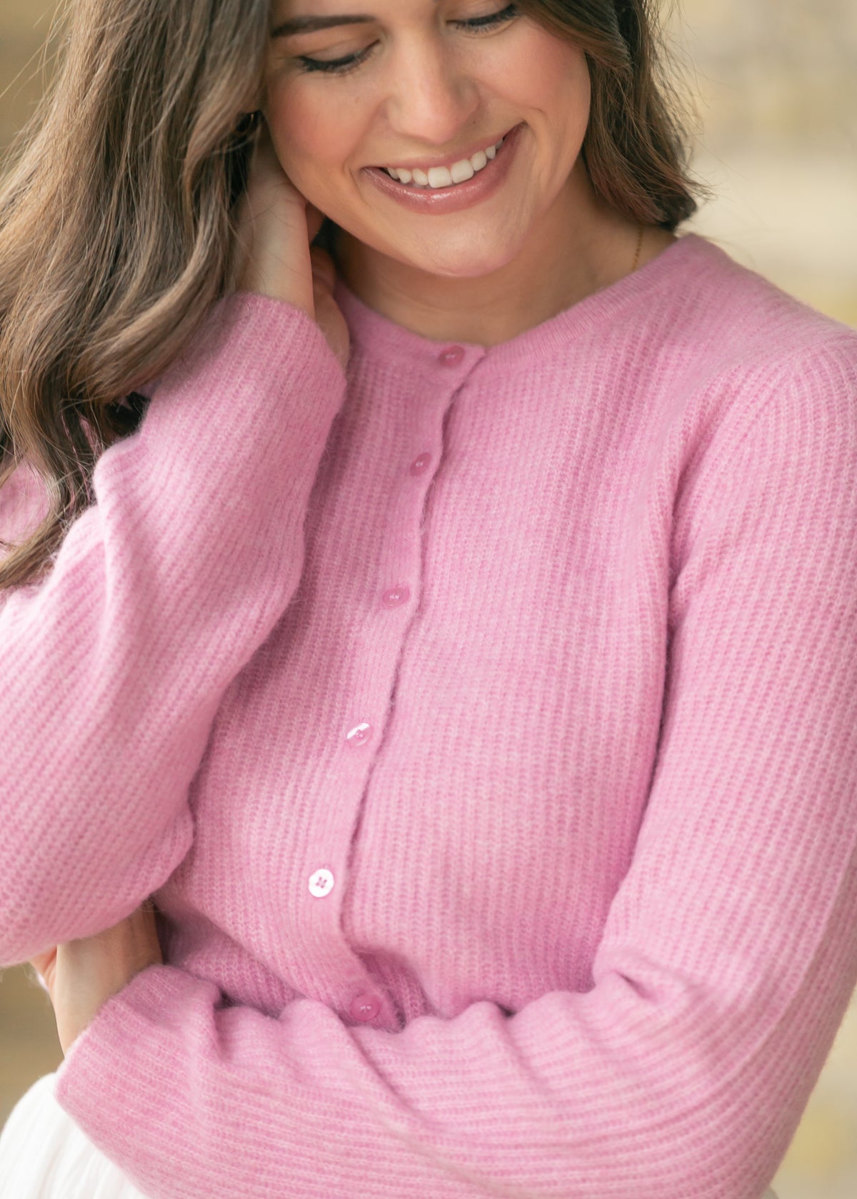 Z Supply® Pink Crush Medina Rib Cardigan FF Layering Essentials