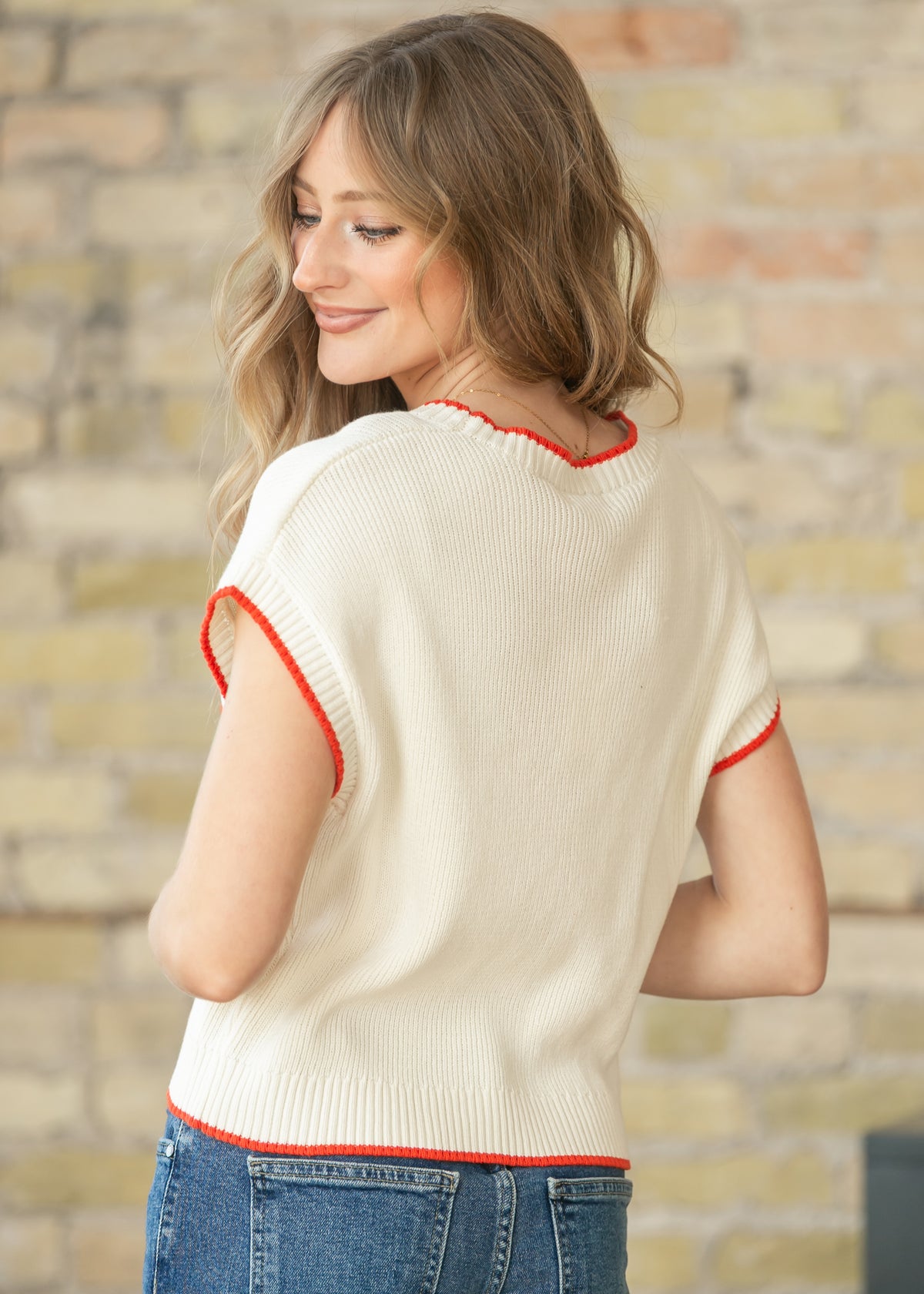 Z Supply® Sleeveless Patriot Sweater FF Tops
