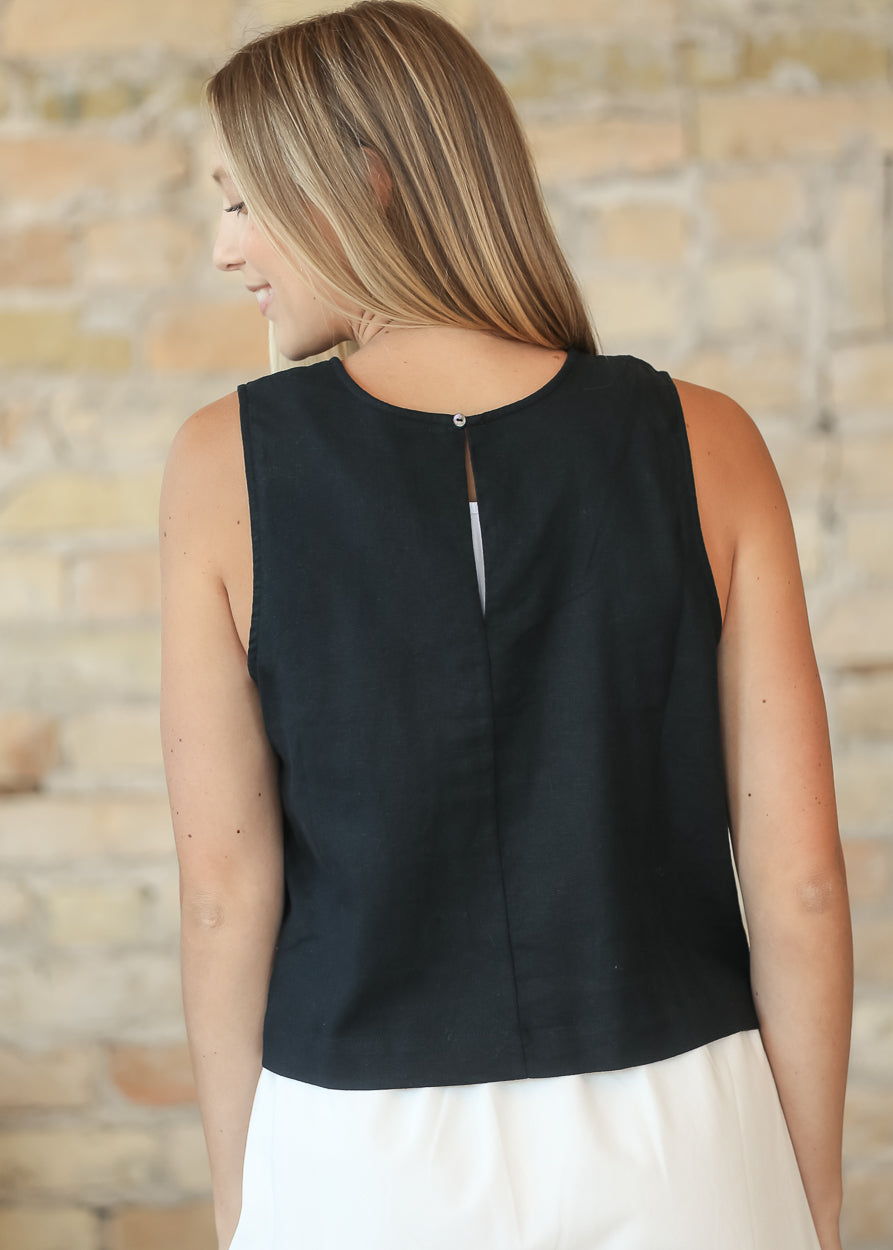 Z Supply® Sloane Sleeveless Linen Top FF Tops