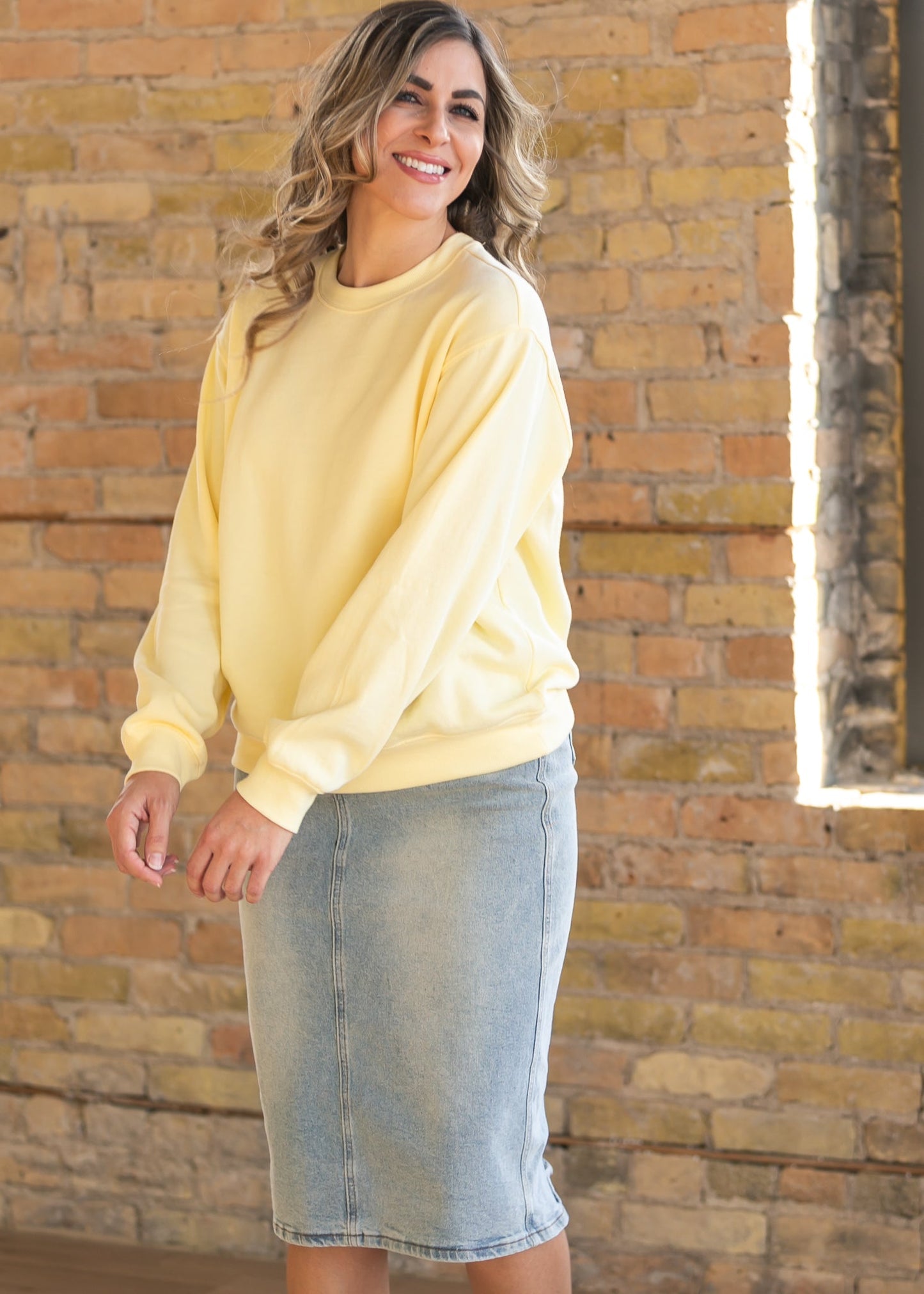 Z Supply® Sunnyside Boyfriend Sweatshirt FF Tops