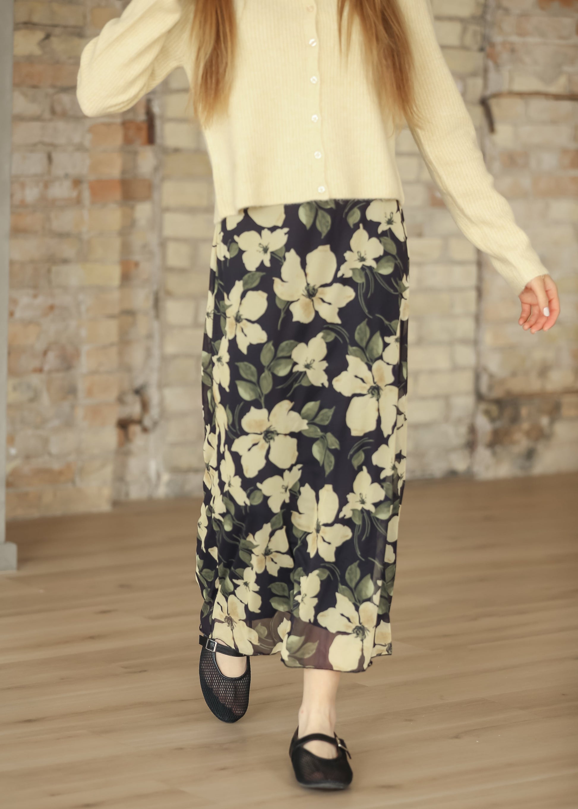 Z Supply® Sunnyside Eda Ren Floral Maxi Skirt FF Dresses