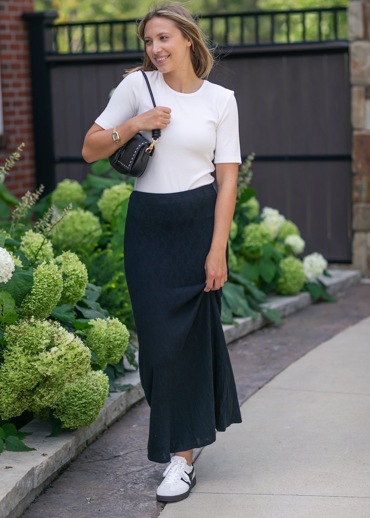 Z Supply® Tibi Mesh Midi Skirt FF Skirts