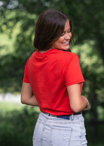 Z Supply® USA Boyfriend Tee FF Tops