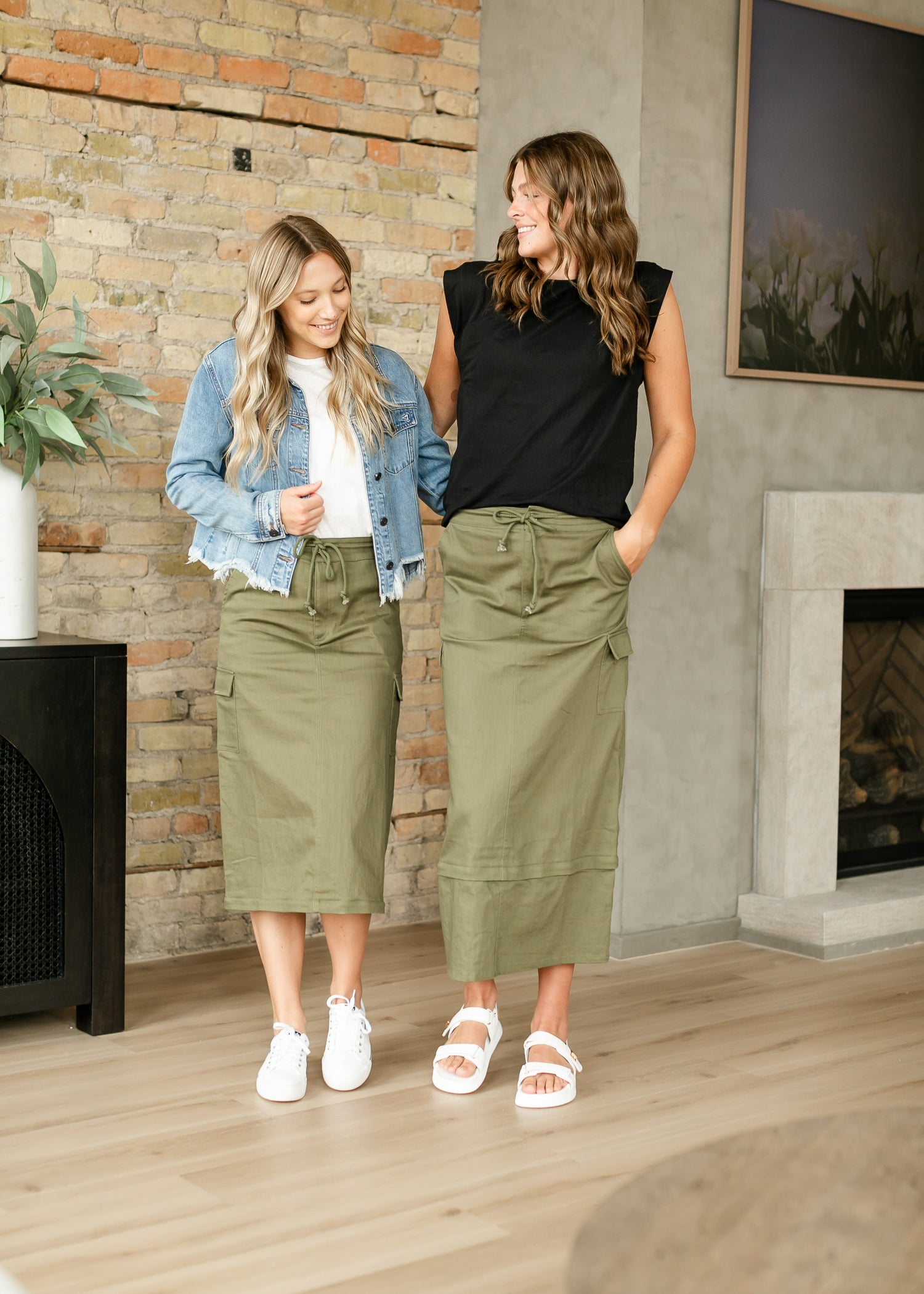 Zarina Cargo Midi/Maxi Skirt IC Skirts