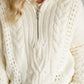 Zoe Quarter Zip Sweater FF Tops