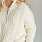 Zoe Quarter Zip Sweater FF Tops