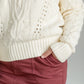 Zoe Quarter Zip Sweater FF Tops