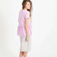 Scoop Neck Peplum Top - FINAL SALE Tops