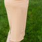 Leandra Mocha Knit Skirt - FINAL SALE