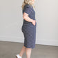 Kristen Short Sleeve Midi Dress Dresses