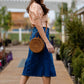 A-line Paneled Midi Skirt Skirts G-Gossip Apparel