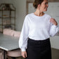Addison Long Black Knit A-Line Skirt - FINAL SALE Skirts Inherit