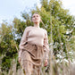 Adelaide Taupe Floral Tiered Maxi Skirt Skirts Inherit