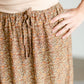 Adelaide Taupe Floral Tiered Maxi Skirt Skirts Inherit