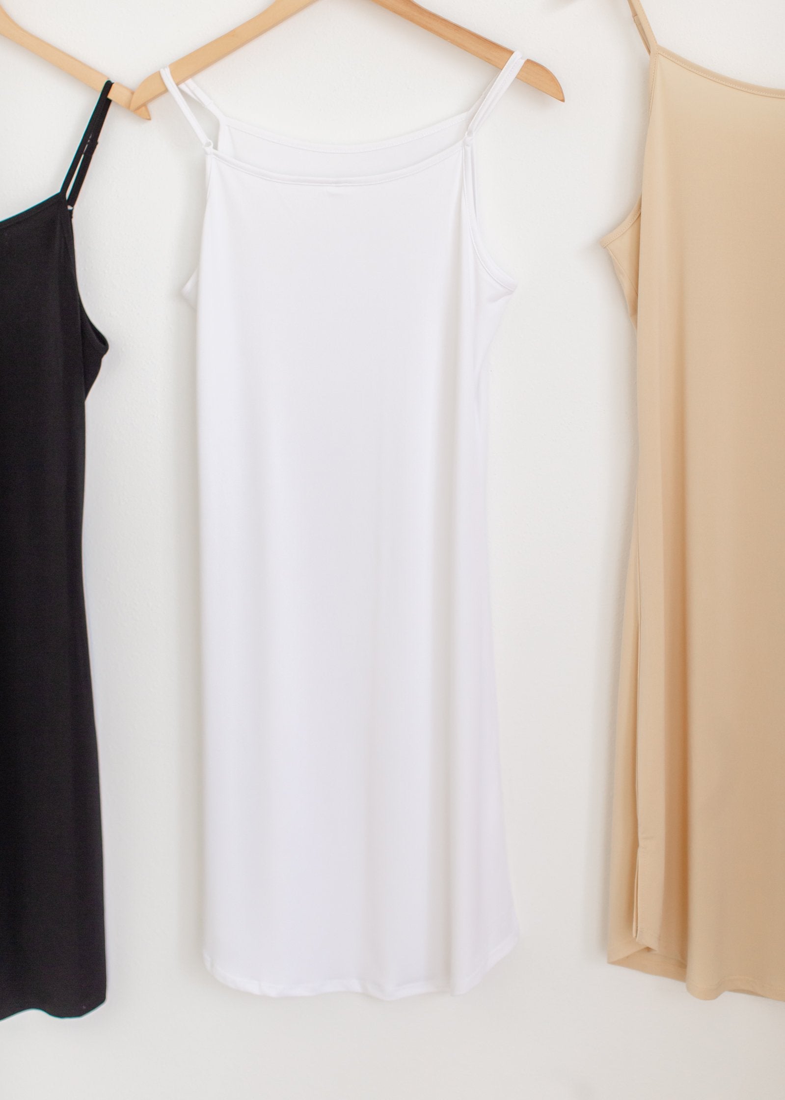 Adjustable Full Slip Dresses Inherit - SOP White / XS