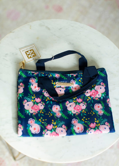 All The Things Zipper Floral Pouch - FINAL SALE Accessories