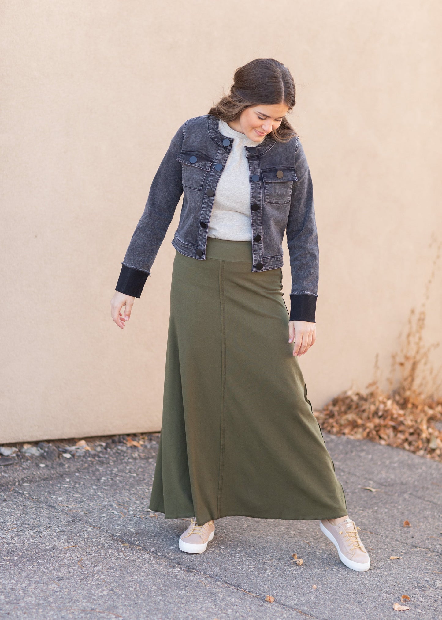 Allison Knit Maxi Skirt Skirts