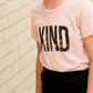 Girls Peach Graphic Tee
