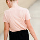 Girls Peach Graphic Tee
