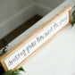 Wood Frame Signboard with the words, "amazing grace how sweet the sound"